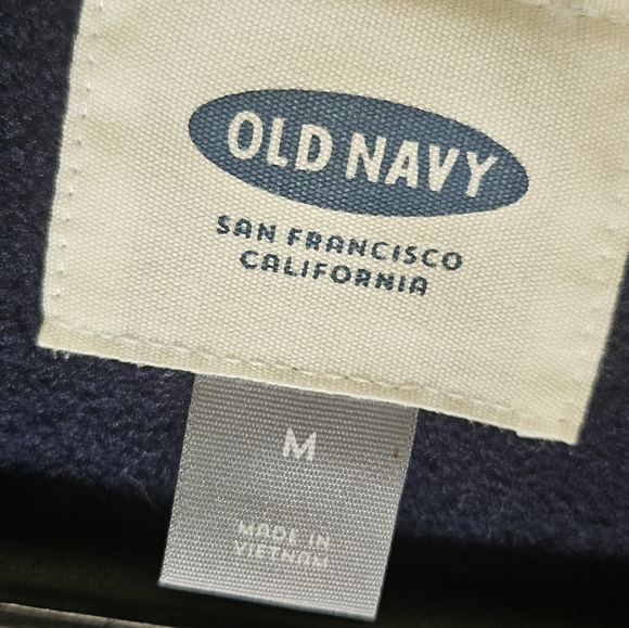 Old Navy Women's Blue Puffer Casual Travel Winter Outdoor Vest Size M. - Picture 10 of 10